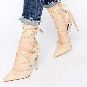 Sam Edelman Dayna lace up heels